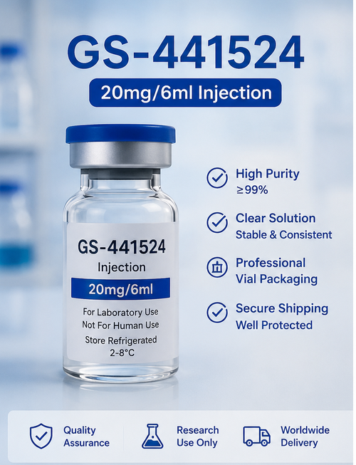 के बारे में नवीनतम कंपनी का मामला GS-441524 20mg/6ml इंजेक्शन ग्राहक सहयोग मामला