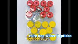 पेप्टाइड के लिए बैक्टीरियोस्टेटिक वॉटर बेक वॉटर 3 मि.ली. 10 मि.ली