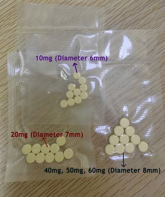 पशु चिकित्सा GS-441524 कैट FIP एंटीवायरल सपोर्ट के लिए 20mg 40mg 50mg 60mg ओरल टैबलेट