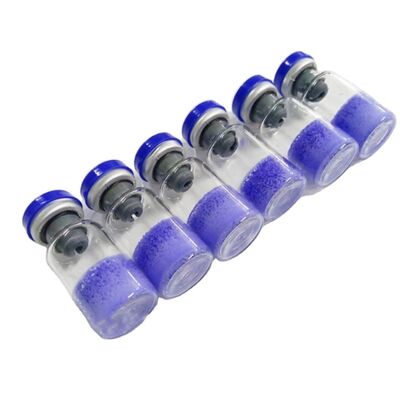 एंटी-एजिंग कॉस्मेटिक कच्चा माल GHK-Cu Lyophilized पेप्टाइड रिसर्च पाउडर