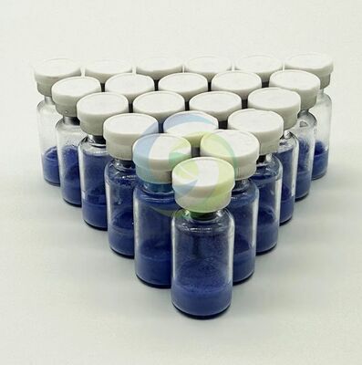 उच्च शुद्धता वाला GHK-Cu पेप्टाइड पाउडर स्थिर संरचना और ≥99% शुद्धता के साथ कोलेजन उत्पादन अनुसंधान के लिए