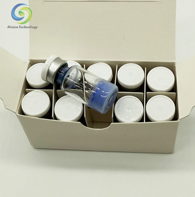 लियोफ़िलाइज़्ड Copper Tripeptide 1 कॉपर पेप्टाइड पाउडर 100mg कॉस्मेटिक अनुसंधान शीशियाँ