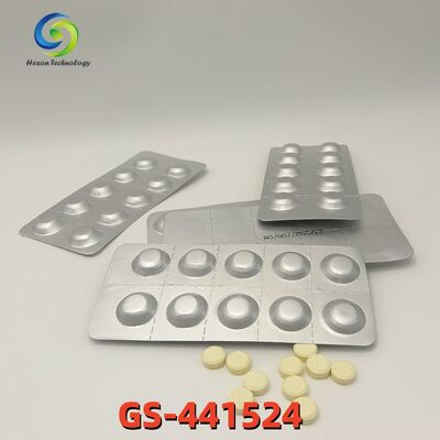 प्रयोगशाला ग्रेड GS-441524 टैबलेट 20mg 40mg 50mg 60mg बिल्ली FIP के लिए मौखिक पशु चिकित्सा सूत्र