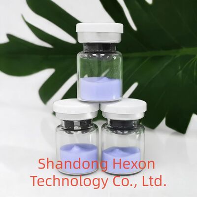 उच्च शुद्धता GHK-Cu 50mg 100mg पेप्टाइड फ्लायल्स कॉस्मेटिक ग्रेड कॉपर ट्राइपेप्टाइड पाउडर