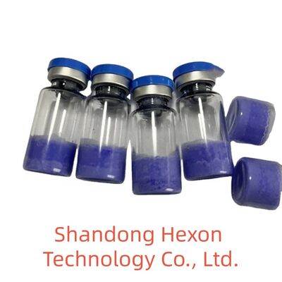 HPLC 99%+ GHK-Cu पेप्टाइड 50mg 100mg लैब ग्रेड Lyophilized पाउडर रिसर्च सेट